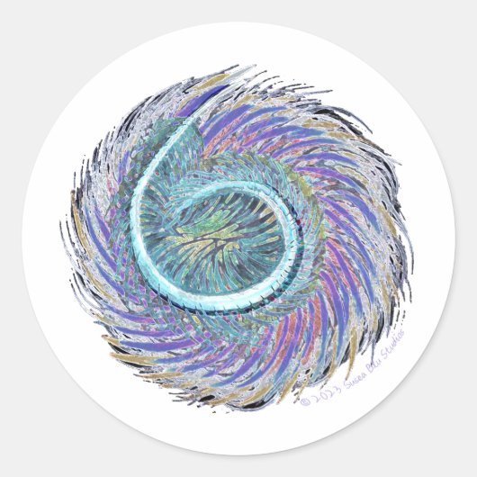 Susea Blu Studios Air Sticker (Voorkant)