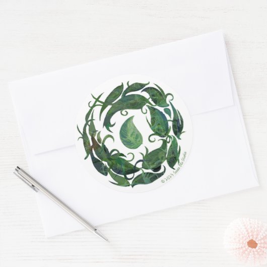 Susea Blu Studios Earth Sticker (Envelop)