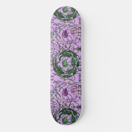 Susea Blu Studios Earth Vine Skateboard Deck (Voorkant)