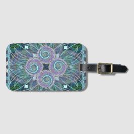 Susea Blu Studios Feather Bagagelabel