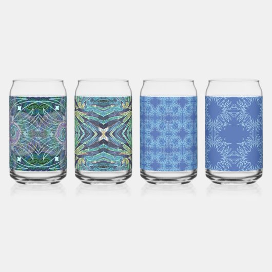 Susea Blu Studios Feather Can Bril Blikvorm Glas (Rechts)