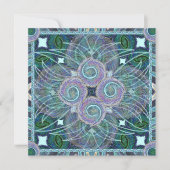 Susea Blu Studios Feather Mandela Kaart (Voorkant)