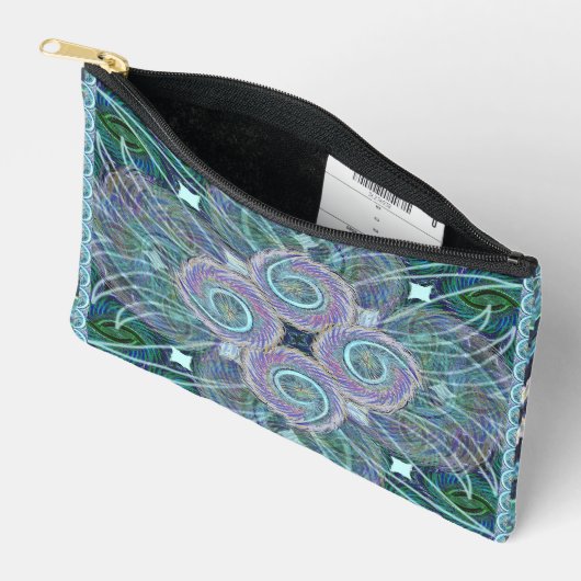 Susea Blu Studios Feather Pouch (klein) Etui (Open)