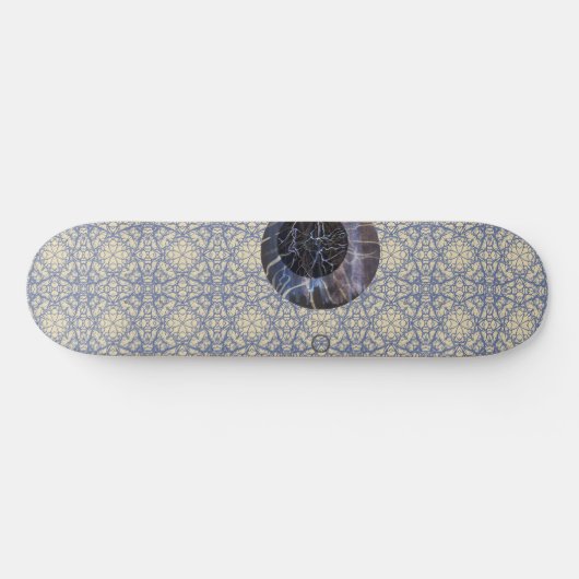 Susea Blu Studios Fire Flicker Skateboard Deck (Horizontaal)