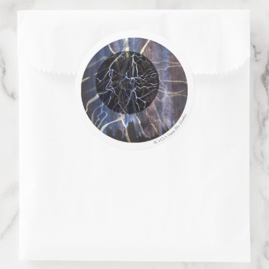 Susea Blu Studios Fire Sticker (Tas)