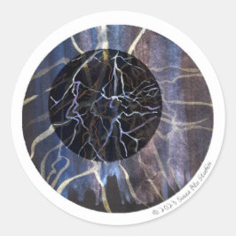 Susea Blu Studios Fire Sticker