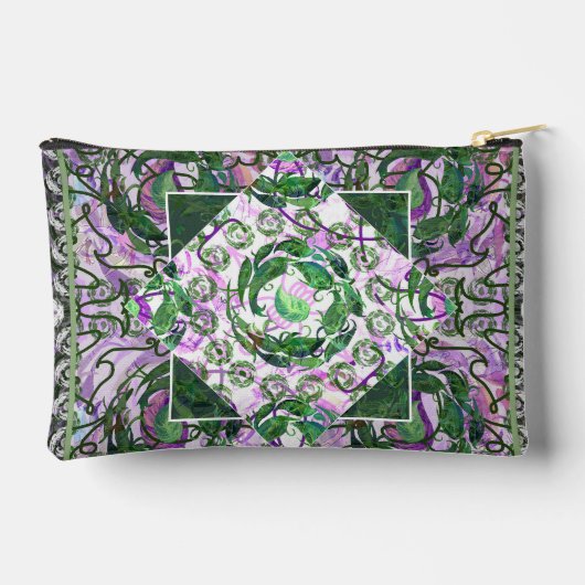 Susea Blu Studios Garden Pouch (klein) Etui (Achterkant)