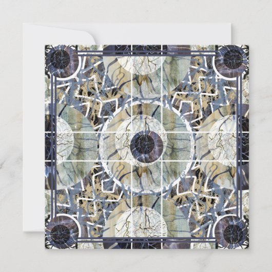 Susea Blu Studios Lightning Mandela Kaart (Voorkant)