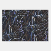 Susea Blu Studios Lightning (nacht) inpakpapier (Voorkant)
