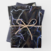 Susea Blu Studios Lightning (nacht) inpakpapier (In situ)