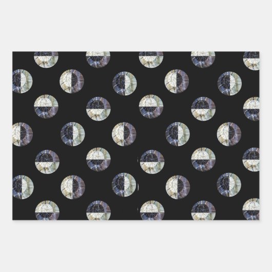 Susea Blu Studios Lightning (nacht) inpakpapier (Voorkant 3)