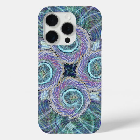 Susea Blu Studios Veer iPhone Case (Achterkant)