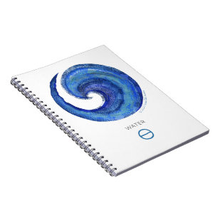 Susea Blu Studios Water Symbool Notitieboek