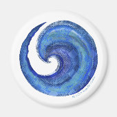 Susea Blu Studios Watermagneet Magneet (Voorkant)