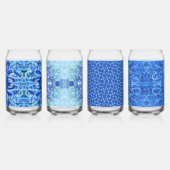 Susea Blu Studios Wave Can-bril Blikvorm Glas (Links)