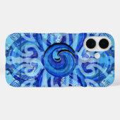 Susea Blu Studios Wave iPhone Case (Achterkant (horizontaal))