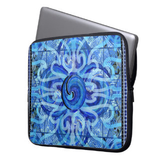 Susea Blu Studios Wave laptophoes Laptop Sleeve