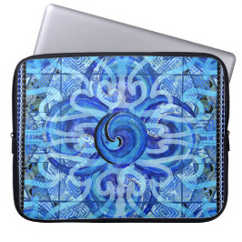 Susea Blu Studios Wave laptophoes Laptop Sleeve
