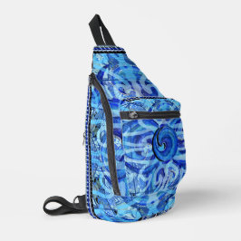 Susea Blu Studios Wave Sling Bag