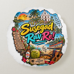 Susegad Rav Re! — Pure Konkani, Goanische ziel Rond Kussen