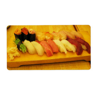Sushi 寿司 etiket