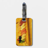 Sushi 寿 司 bagagelabel (Achterkant verticaal)