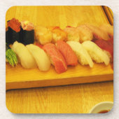 Sushi 寿 司 bier onderzetter (Voorkant)