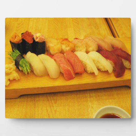 Sushi 寿 司 fotoplaat (Voorkant)