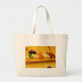 Sushi 寿 司 grote tote bag (Voorkant)