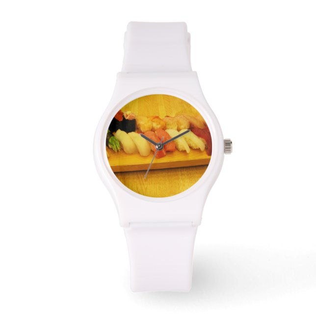 Sushi 寿 司 horloge (Voorkant)