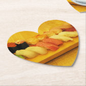 Sushi 寿 司 kartonnen onderzetters (Gekanteld)