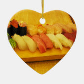 Sushi 寿 司 keramisch ornament (Voorkant)