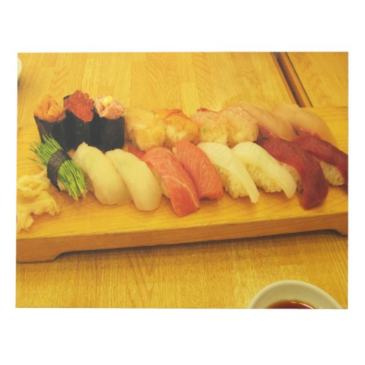 Sushi 寿 司 notitieblok (Voorkant)