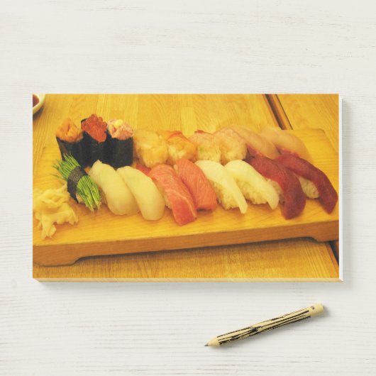 Sushi 寿 司 post-it® notes (Op bureau)