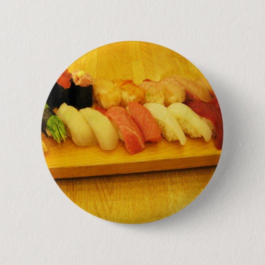 Sushi 寿 司 ronde button 5,7 cm (Voorkant)