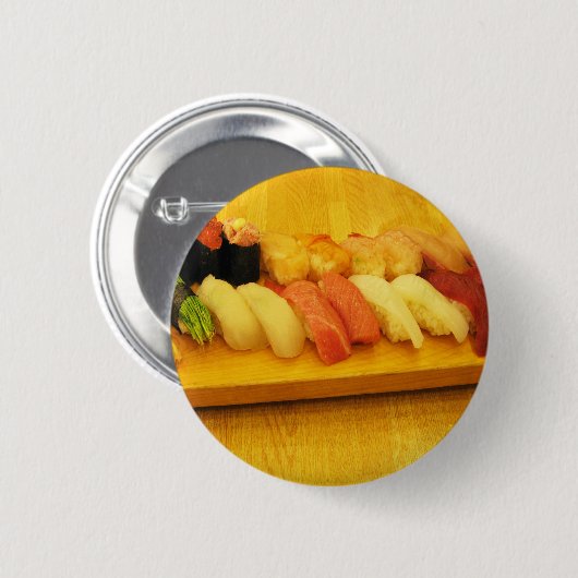 Sushi 寿 司 ronde button 5,7 cm (Voorkant /achterkant)