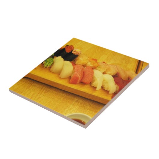 Sushi 寿 司 tegeltje (Zijkant)