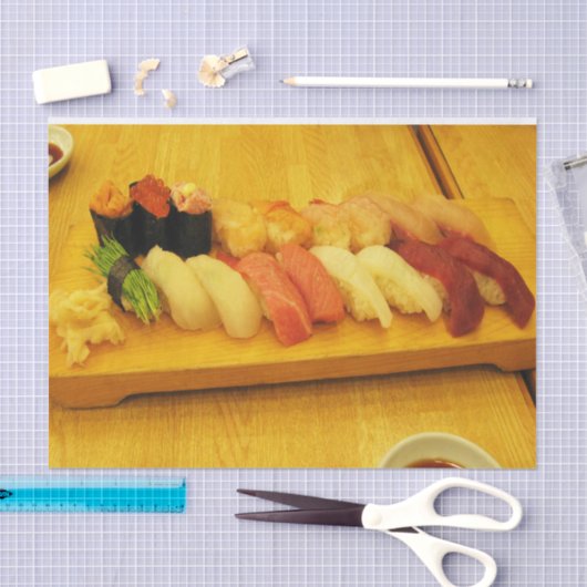 Sushi 寿 司 tissuepapier (Craft)