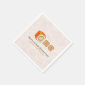 Sushi- 1st Birthday Servet (Hoek)