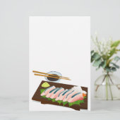 Sushi-2 Stationery Briefpapier (Staand voorkant)