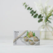 sushi 2 visitekaartje (Staand voorkant)