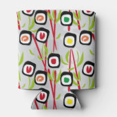 Sushi achtergrond blikjeskoeler (Achterkant)