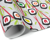 Sushi achtergrond cadeaupapier (Rol Hoek)