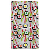 Sushi achtergrond klein cadeauzakje (Achterkant)