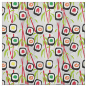 Sushi achtergrond stof (Swatch)