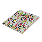 Sushi achtergrond tegeltje (Zijkant)