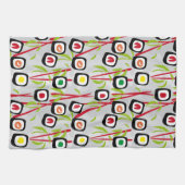 Sushi achtergrond theedoek (Horizontaal)