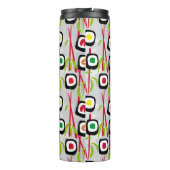 Sushi achtergrond thermosbeker (Achterkant)