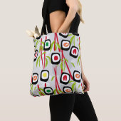 Sushi achtergrond tote bag (Dichtbij)