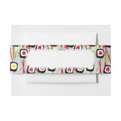 Sushi achtergrond uitnodigingen wikkel (Voorkant Voorbeeld)